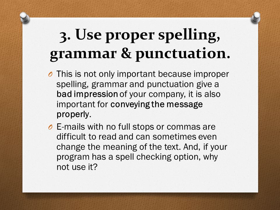 Importance of Grammar in Business Communications